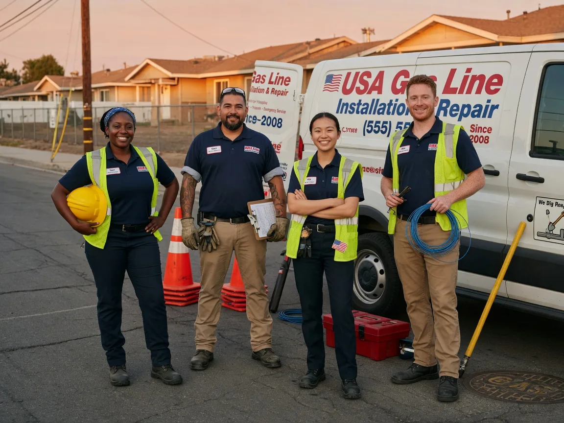 Gas Line Installation company in Maysville, OK